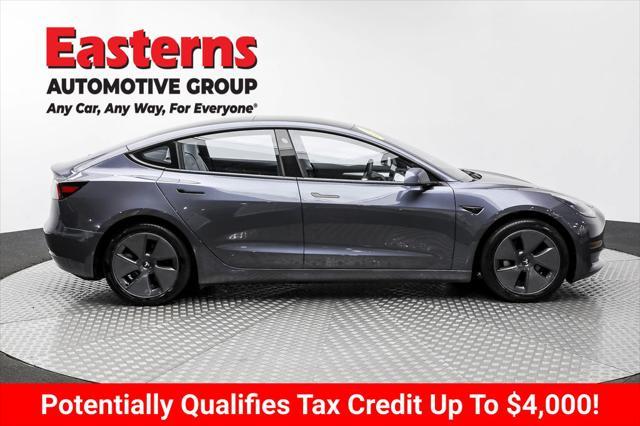 used 2022 Tesla Model 3 car, priced at $24,950