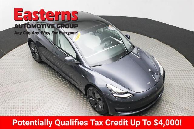 used 2022 Tesla Model 3 car, priced at $24,950