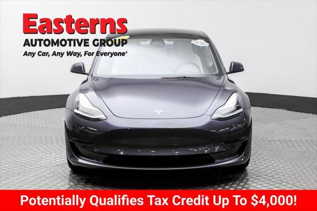 used 2022 Tesla Model 3 car, priced at $24,950