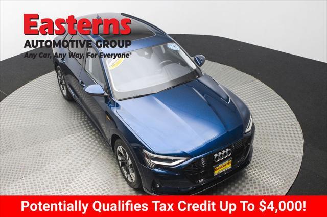 used 2021 Audi e-tron car, priced at $25,490