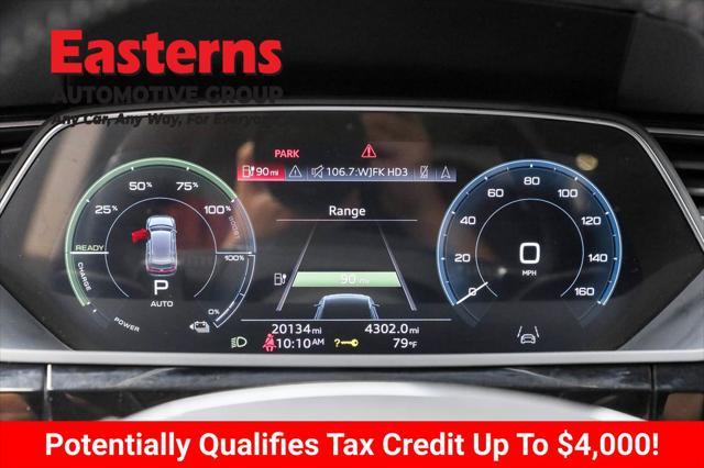 used 2021 Audi e-tron car, priced at $25,490