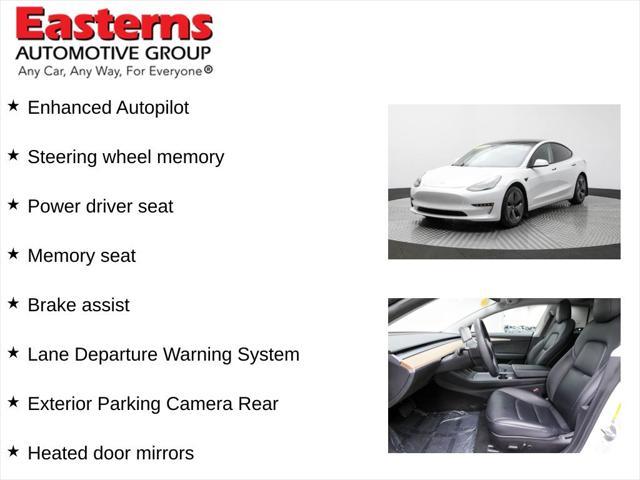 used 2021 Tesla Model 3 car, priced at $22,275