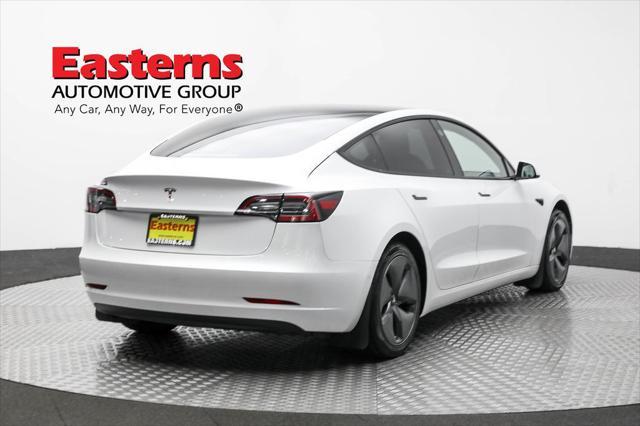 used 2021 Tesla Model 3 car, priced at $22,275