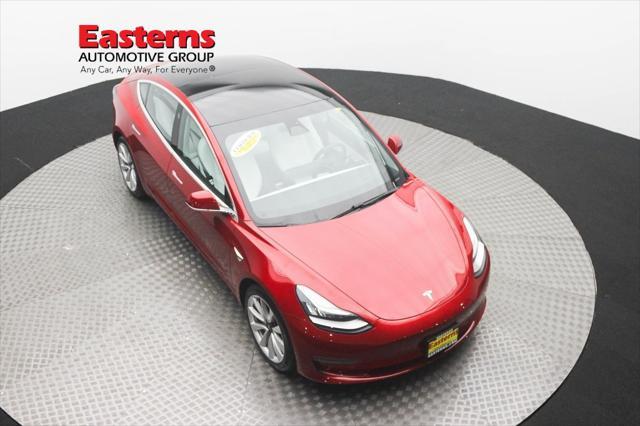 used 2018 Tesla Model 3 car, priced at $26,490