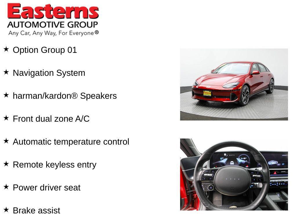 used 2023 Hyundai IONIQ 6 car, priced at $28,290