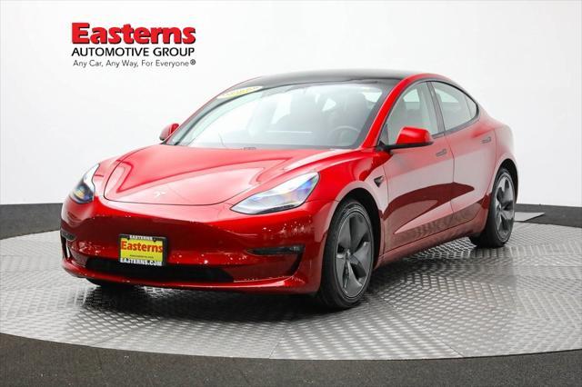 used 2021 Tesla Model 3 car, priced at $28,950