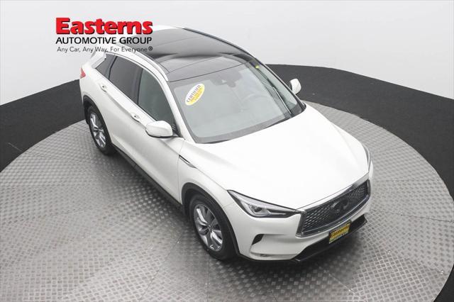 used 2021 INFINITI QX50 car, priced at $24,750