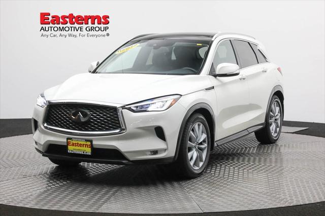 used 2021 INFINITI QX50 car, priced at $24,750