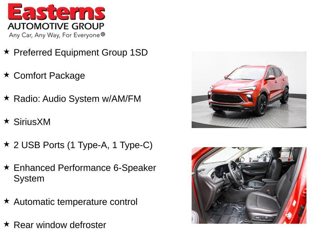 used 2024 Buick Encore GX car, priced at $21,950