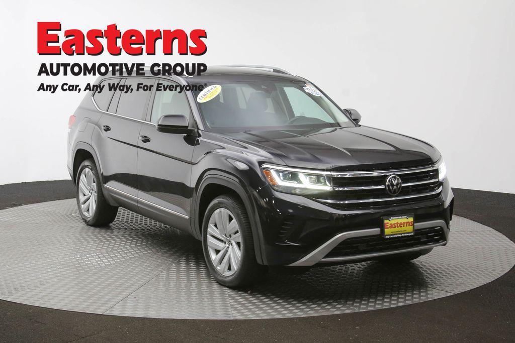 used 2021 Volkswagen Atlas car, priced at $27,325