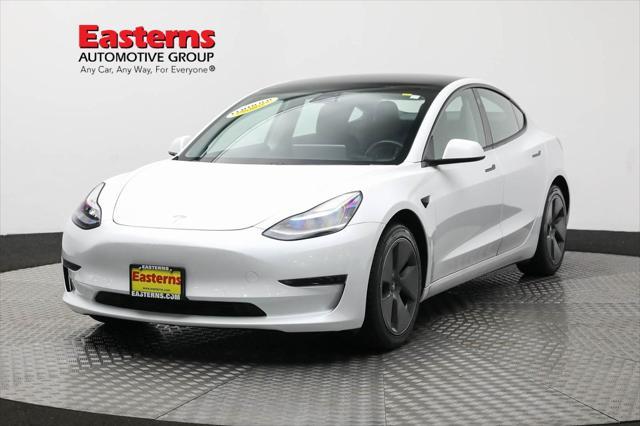 used 2021 Tesla Model 3 car, priced at $26,850