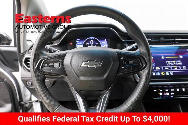 used 2023 Chevrolet Bolt EV car, priced at $19,490