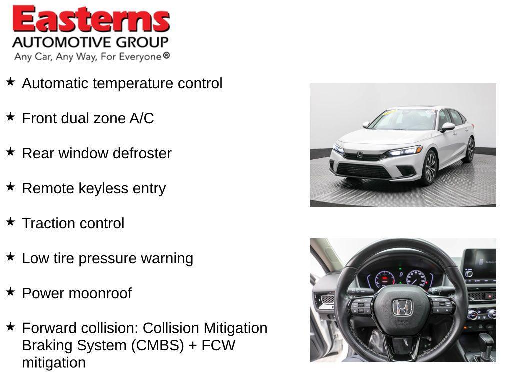 used 2022 Honda Civic car, priced at $23,150