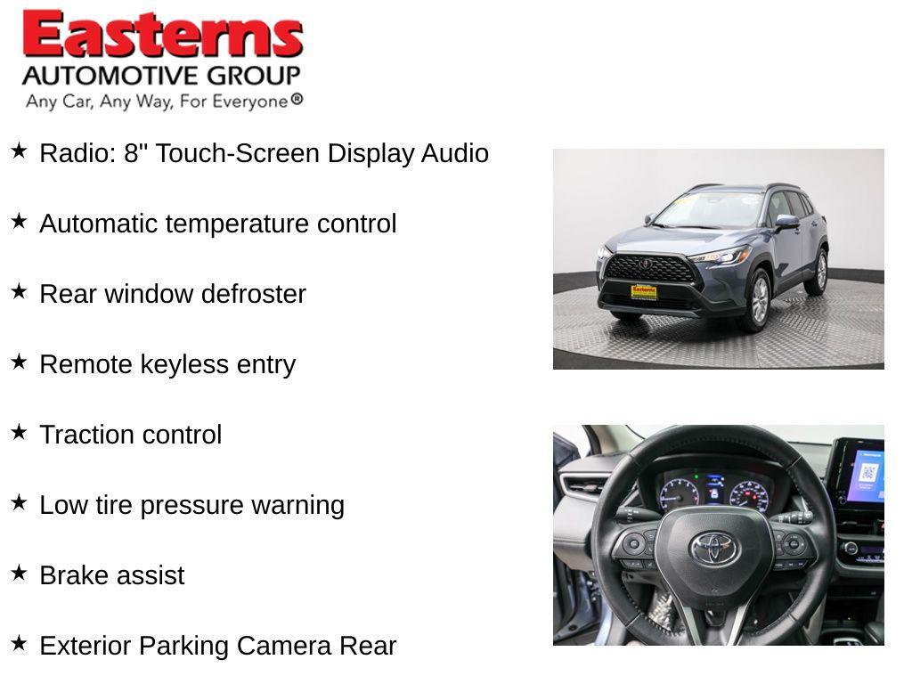 used 2024 Toyota Corolla Cross car, priced at $24,175
