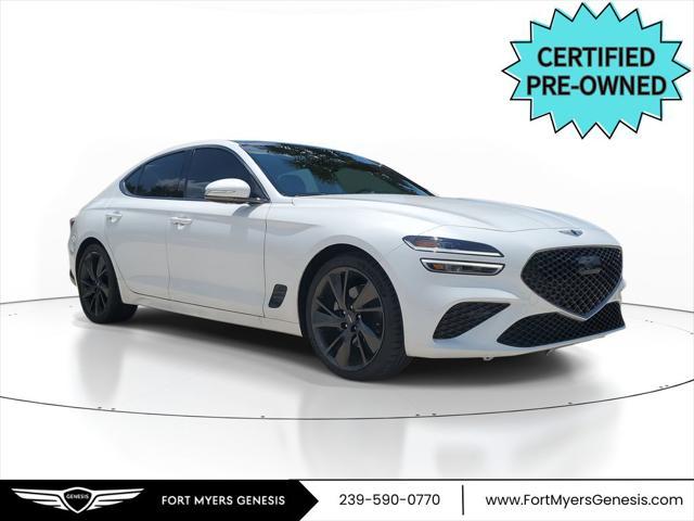 used 2023 Genesis G70 car, priced at $28,997