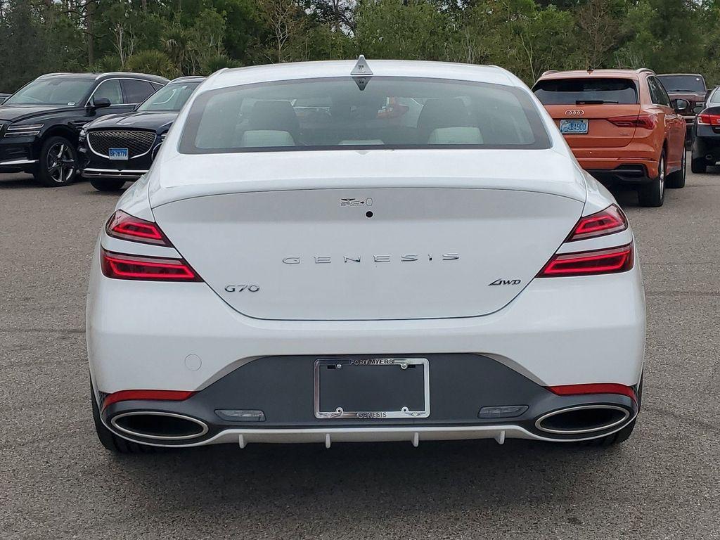 used 2025 Genesis G70 car, priced at $35,097
