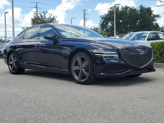 used 2024 Genesis G80 car, priced at $59,997