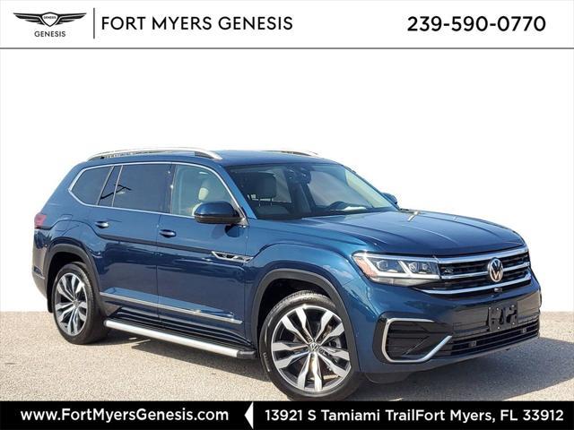 used 2022 Volkswagen Atlas car, priced at $34,000