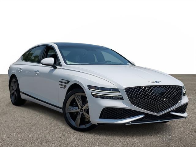 new 2024 Genesis G80 car, priced at $74,495