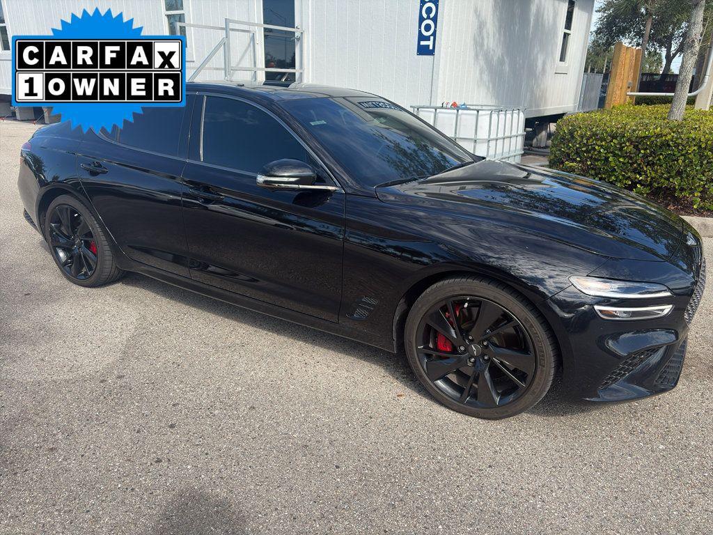 used 2023 Genesis G70 car, priced at $33,087