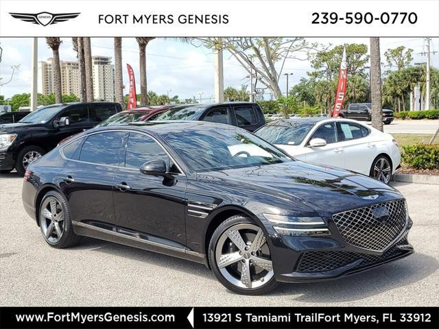 used 2024 Genesis G80 car, priced at $57,988