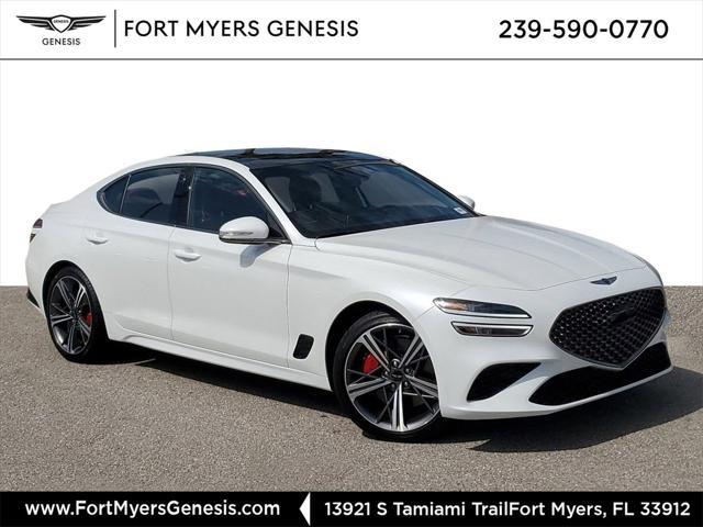 used 2024 Genesis G70 car, priced at $42,388