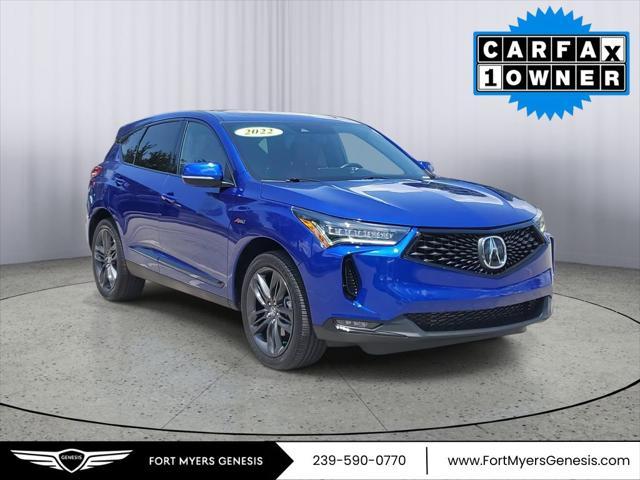 used 2022 Acura RDX car, priced at $34,987