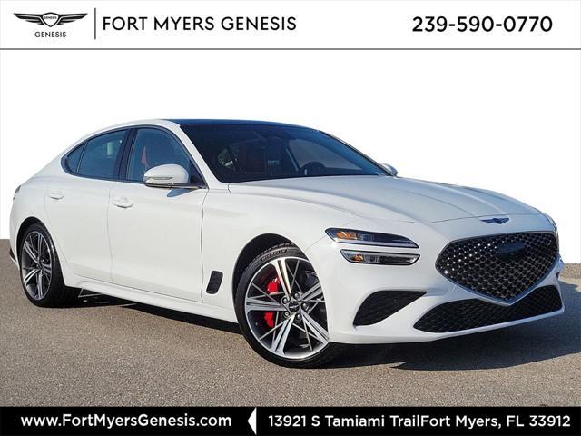 used 2024 Genesis G70 car, priced at $47,811