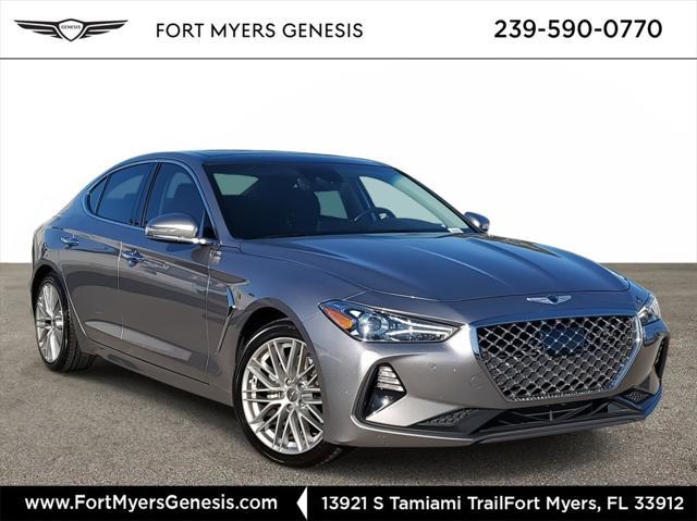 used 2021 Genesis G70 car, priced at $18,888