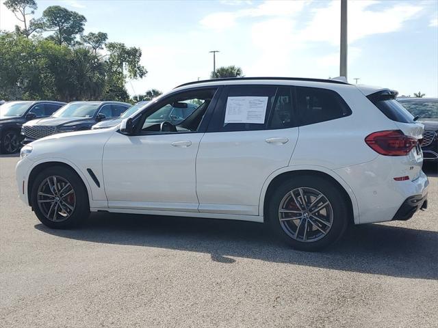 used 2021 BMW X3 car, priced at $37,000