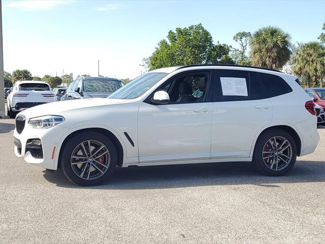 used 2021 BMW X3 car, priced at $37,000