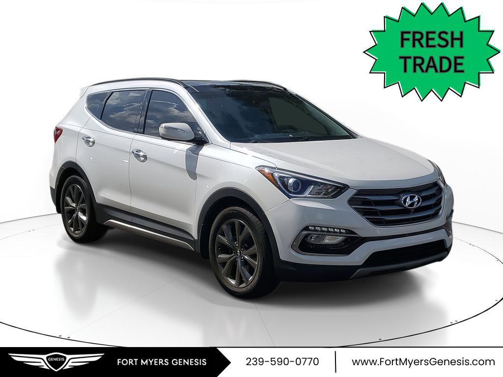 used 2018 Hyundai Santa Fe Sport car, priced at $14,687