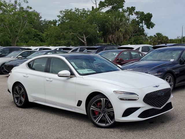 new 2025 Genesis G70 car, priced at $52,555