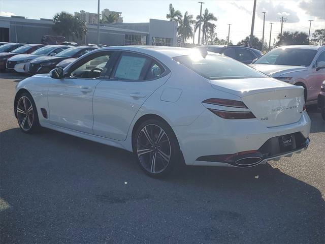 used 2024 Genesis G70 car, priced at $47,200