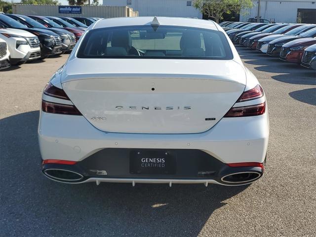 used 2024 Genesis G70 car, priced at $47,200