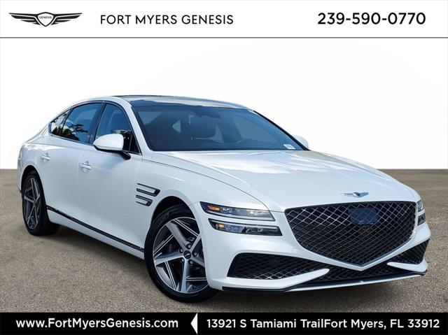 used 2024 Genesis G80 car, priced at $57,881