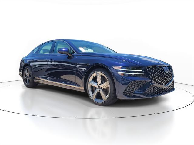 new 2025 Genesis G80 car, priced at $73,191