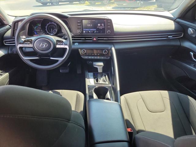 used 2022 Hyundai ELANTRA HEV car, priced at $19,987