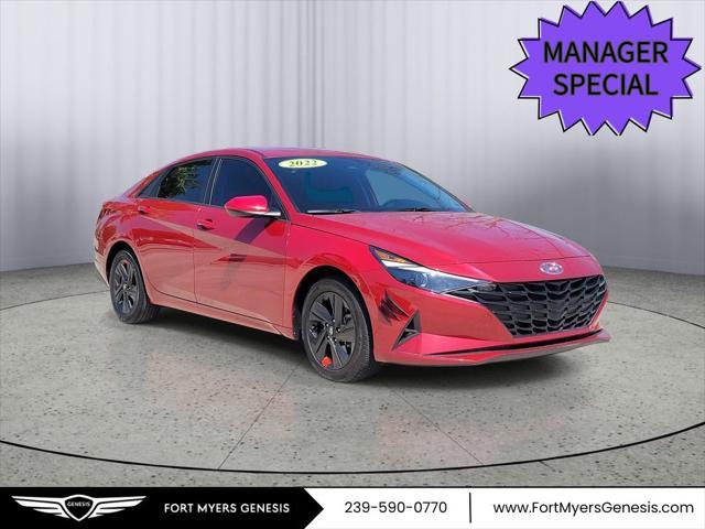 used 2022 Hyundai ELANTRA HEV car, priced at $19,987