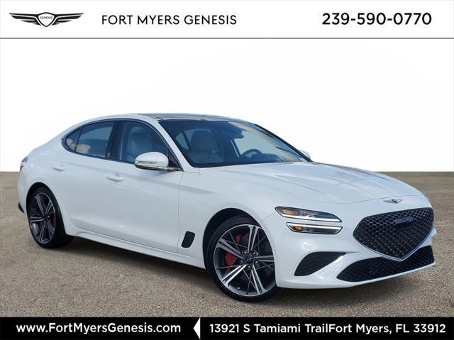 used 2024 Genesis G70 car, priced at $46,788