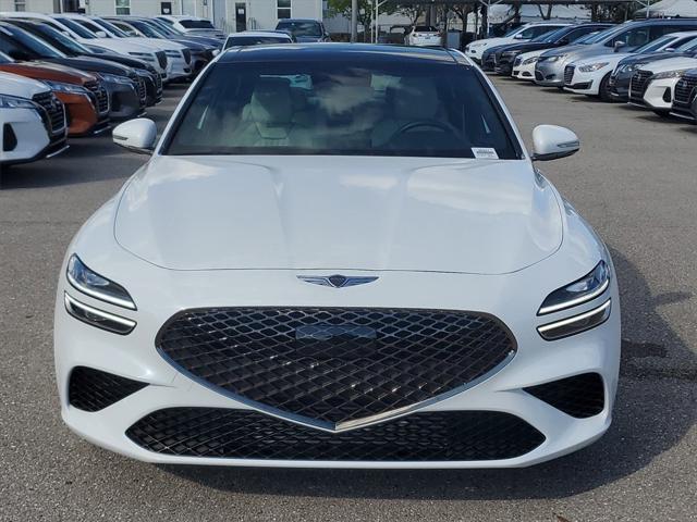 used 2024 Genesis G70 car, priced at $45,888