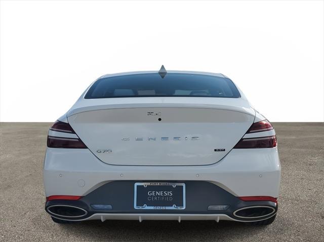 used 2024 Genesis G70 car, priced at $45,888