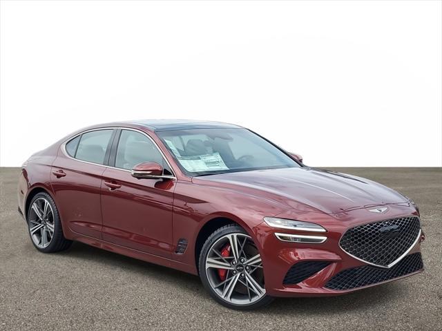 new 2025 Genesis G70 car, priced at $57,175