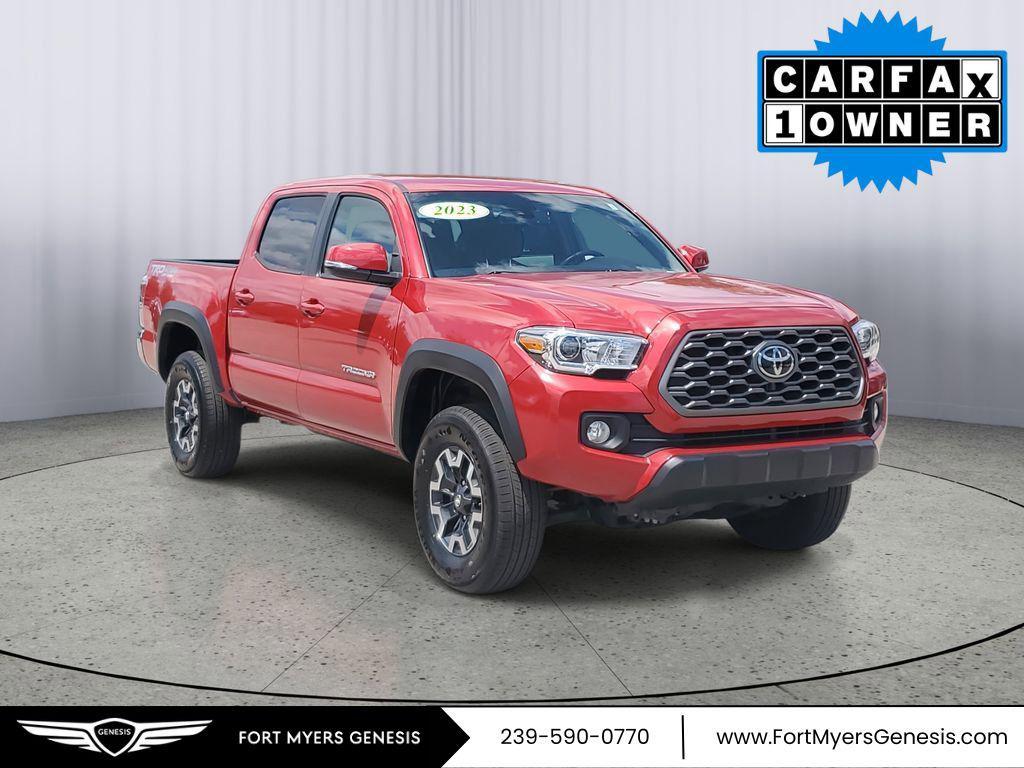 used 2023 Toyota Tacoma car, priced at $34,981
