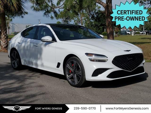 used 2025 Genesis G70 car, priced at $36,857