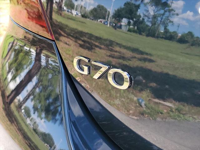 used 2023 Genesis G70 car, priced at $30,877