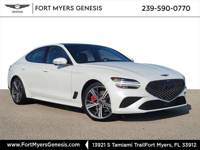 used 2024 Genesis G70 car, priced at $49,811