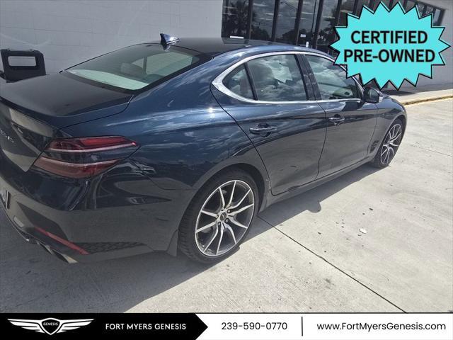 used 2023 Genesis G70 car, priced at $29,997