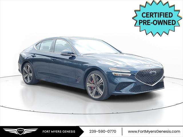 used 2025 Genesis G70 car, priced at $44,387