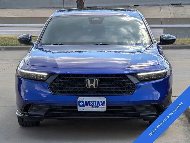 used 2024 Honda Accord Hybrid car, priced at $25,487